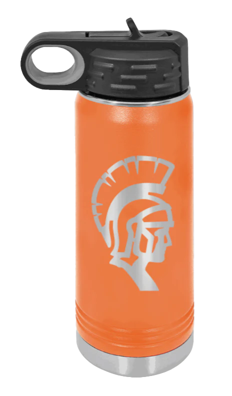 White County High School TN Spartan - 20oz Water Bottle Laser Engraved - Image 11
