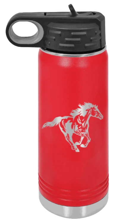 Horse 3 - 20oz Water Bottle Laser Engraved - Image 14