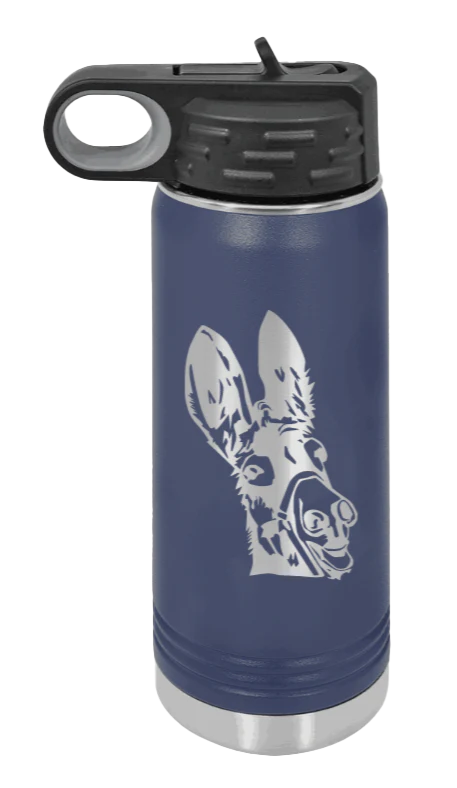 Donkey - 20oz Water Bottle Laser Engraved - Image 9