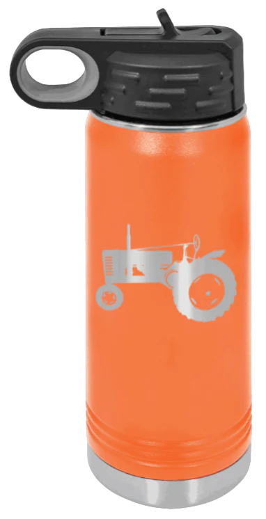 Tractor 2 - 20oz Water Bottle Laser Engraved - Image 11