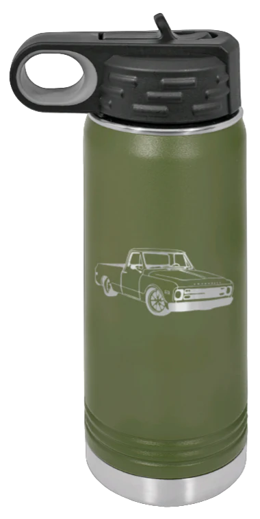 C-10 - 20oz Water Bottle Laser Engraved - Image 10