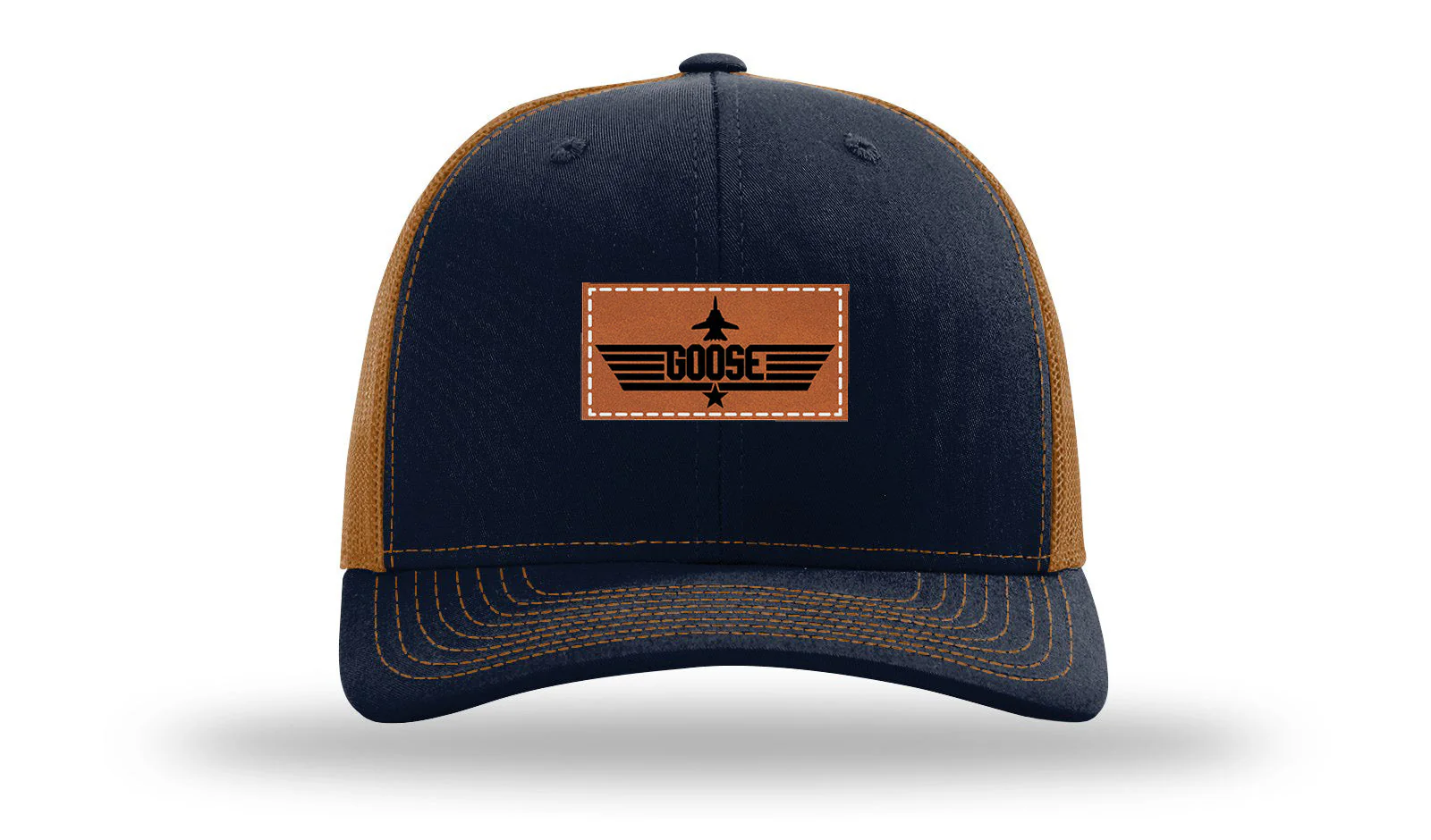 Goose Leather Patch Richardson 112 Hat - Image 26