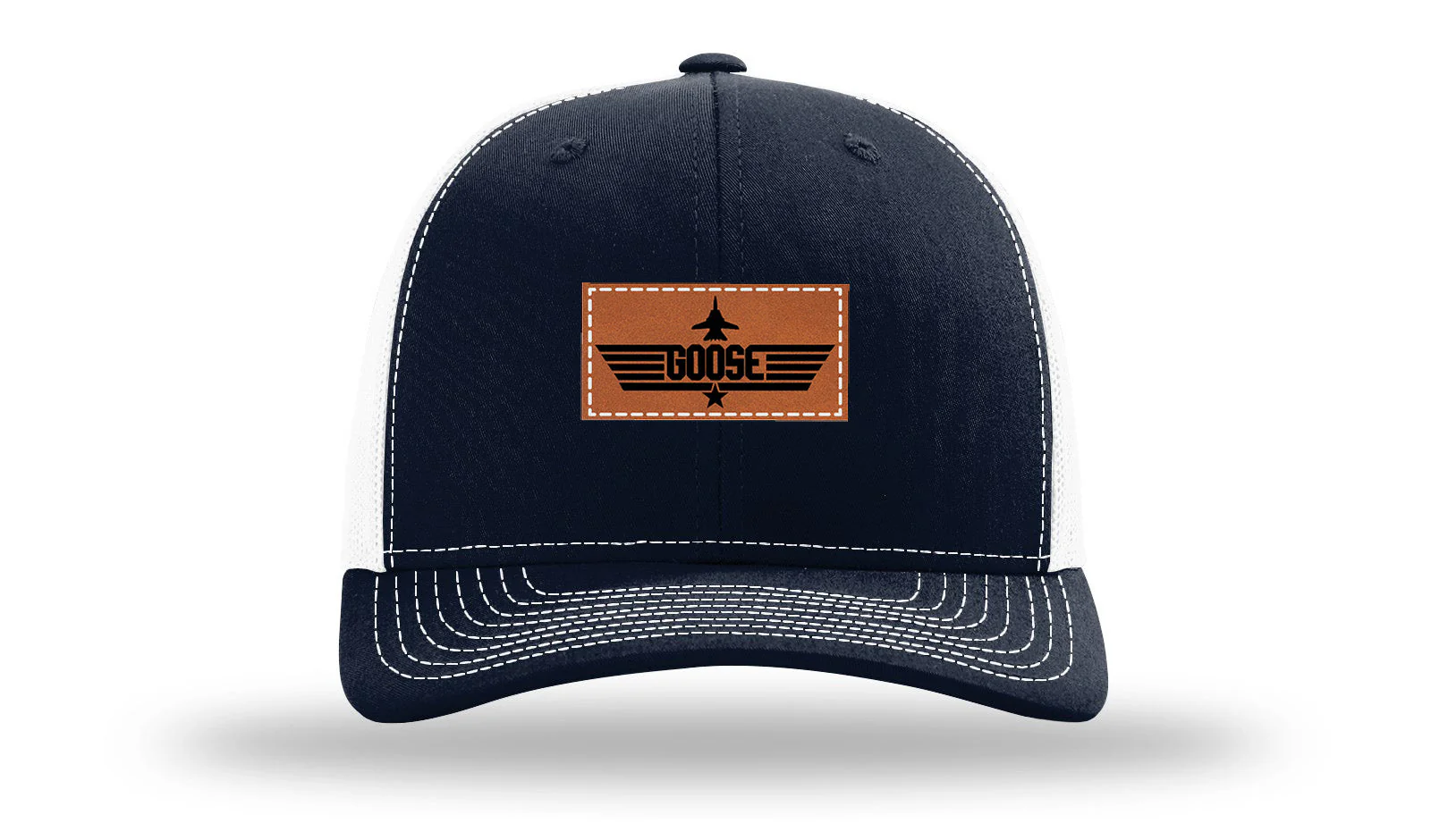 Goose Leather Patch Richardson 112 Hat - Image 29