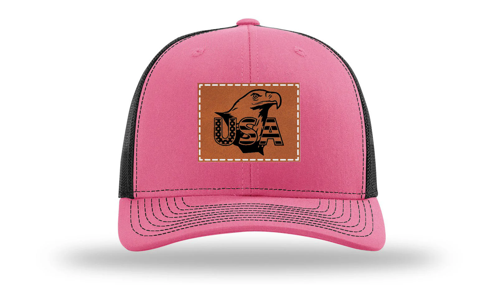 USA Eagle Leather Patch Richardson 112 Hat - Image 22