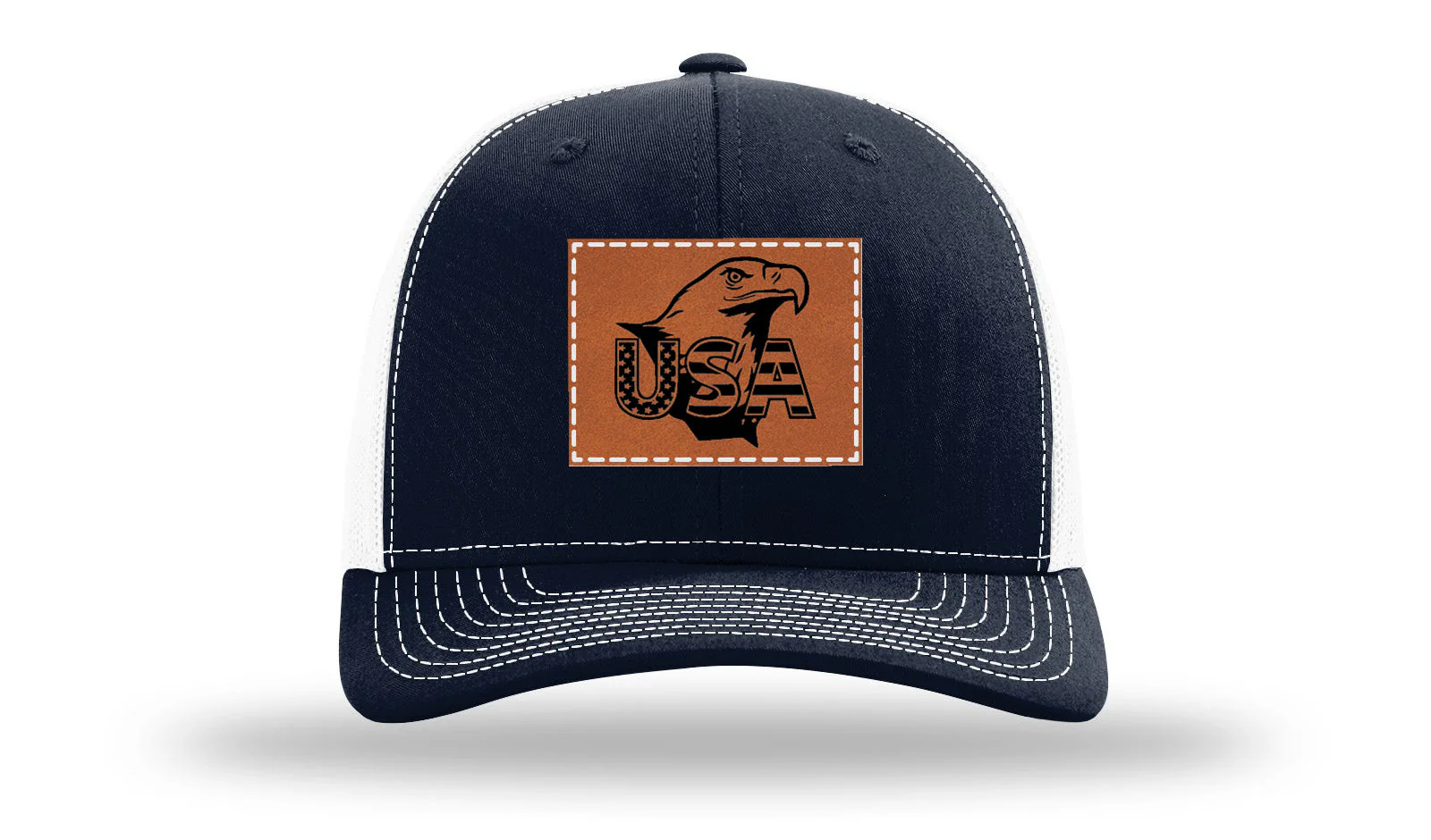 USA Eagle Leather Patch Richardson 112 Hat - Image 29