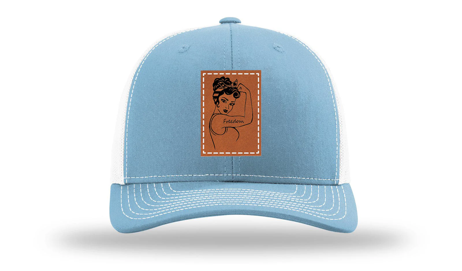 Freedom Girl Leather Patch Richardson 112 Hat - Image 19