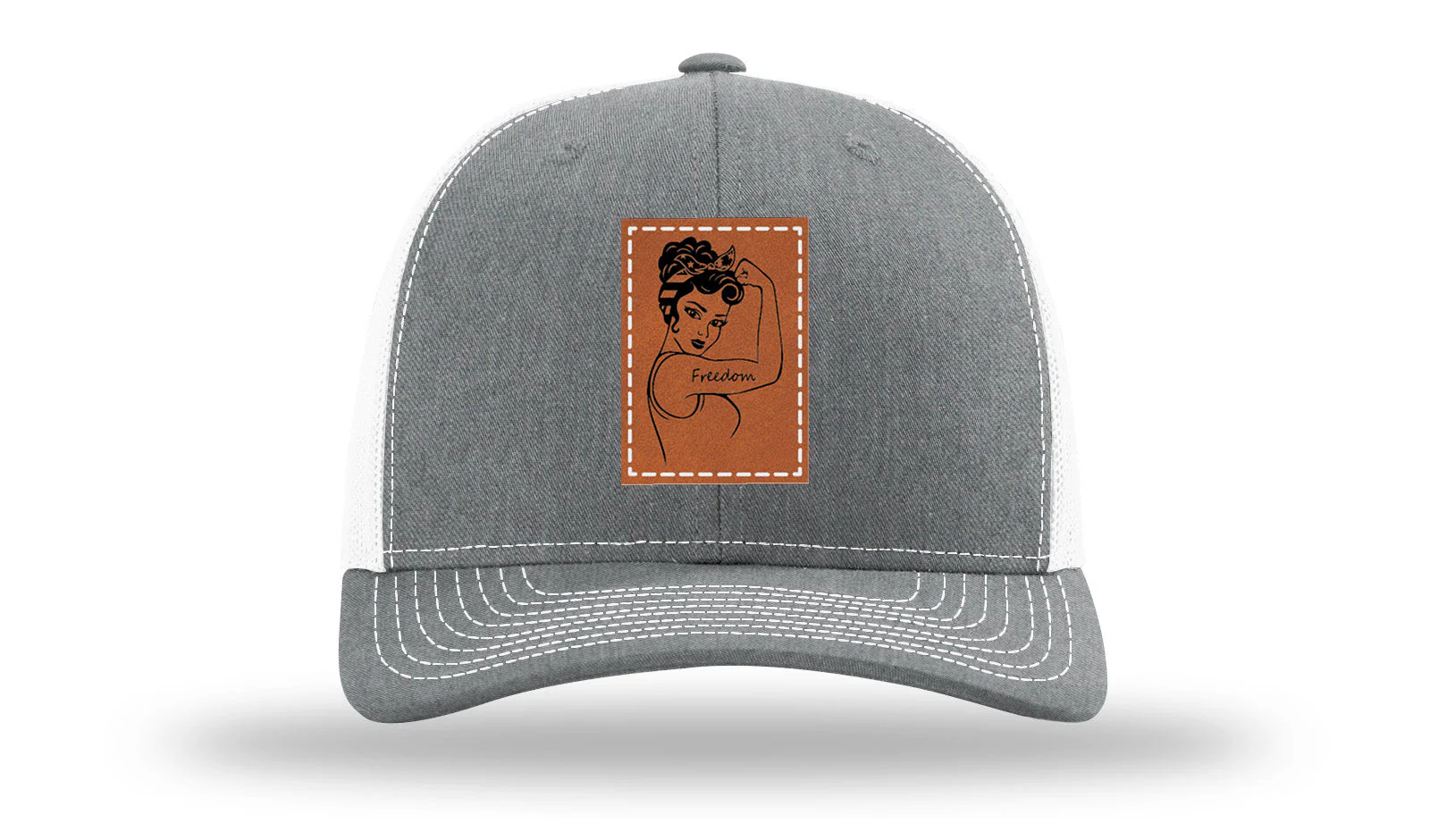 Freedom Girl Leather Patch Richardson 112 Hat - Image 21