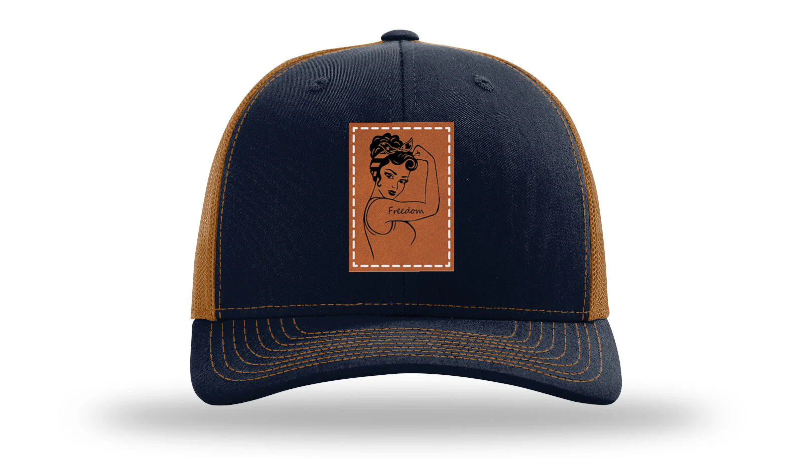 Freedom Girl Leather Patch Richardson 112 Hat - Image 26