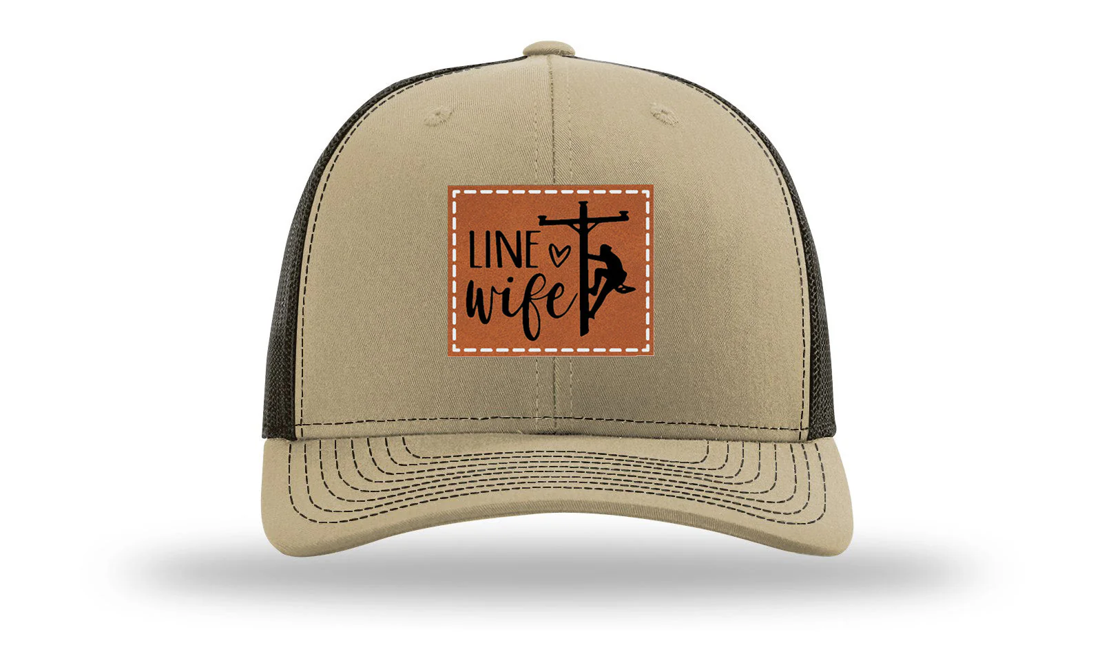 Line Wife Leather Patch Richardson 112 Hat - Image 24