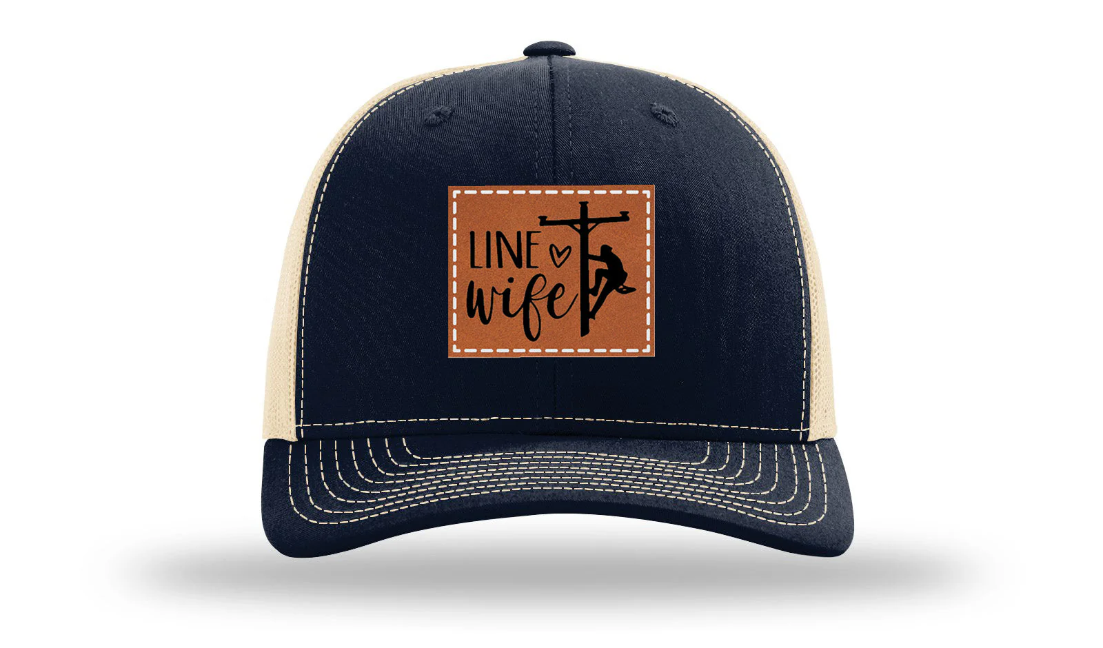 Line Wife Leather Patch Richardson 112 Hat - Image 28