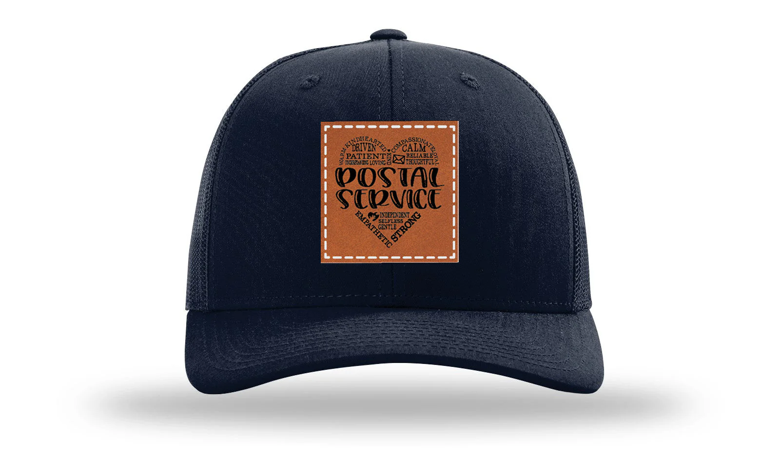Postal Service Leather Patch Richardson 112 Hat - Image 4