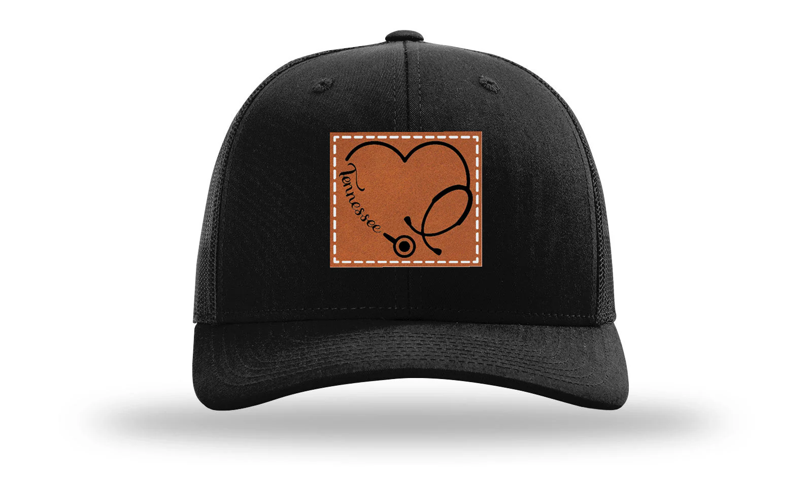Tennessee Nurse Stethoscope Leather Patch Richardson 112 Hat