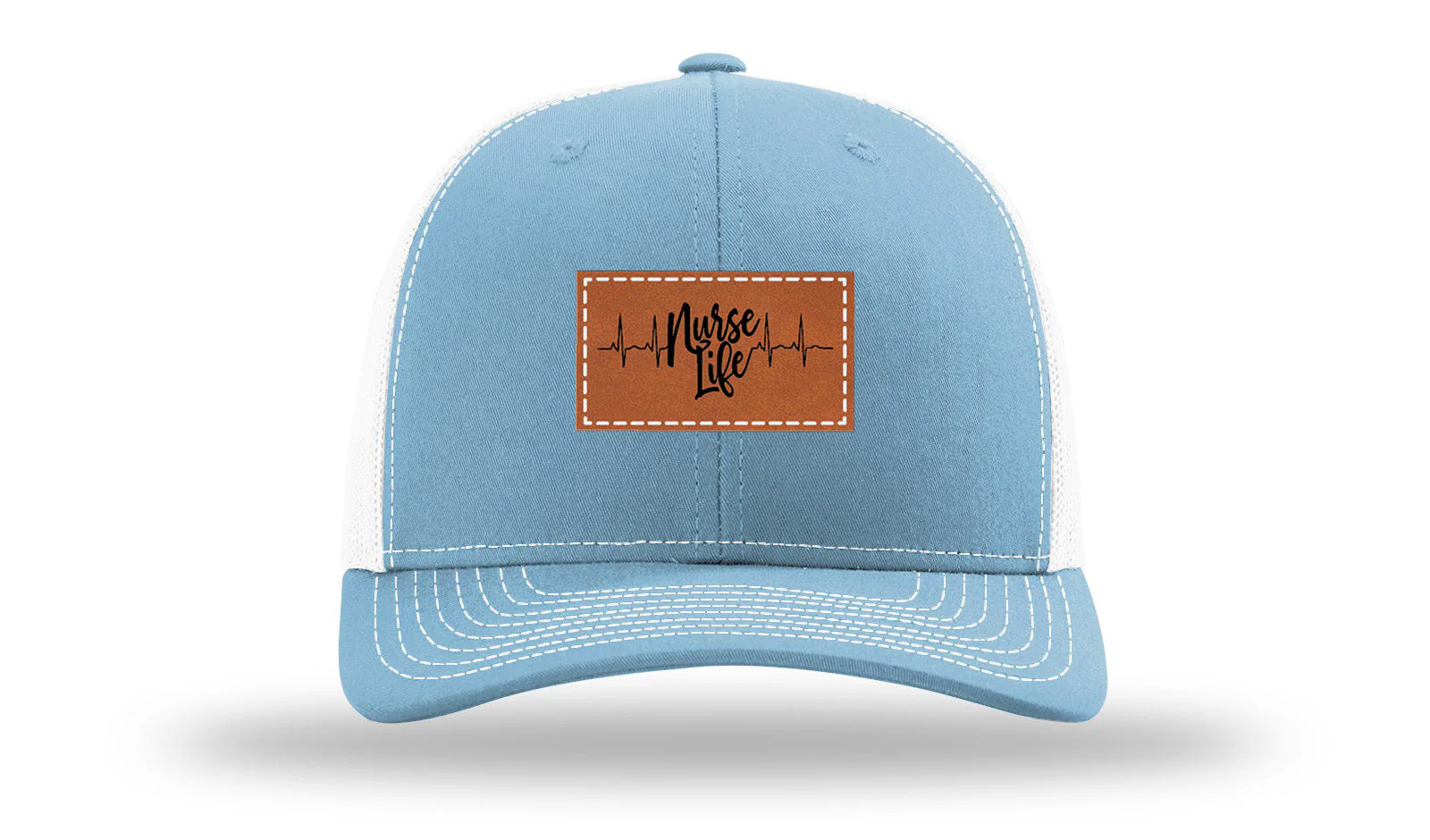 Nurse Life Leather Patch Richardson 112 Hat - Image 19