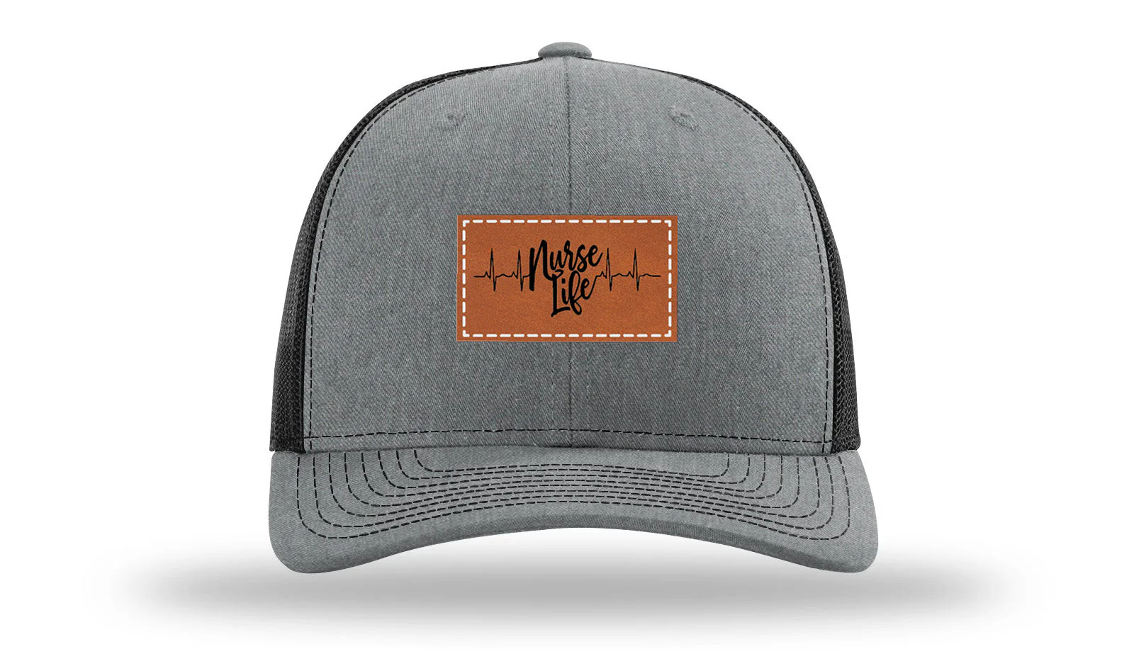 Nurse Life Leather Patch Richardson 112 Hat - Image 20