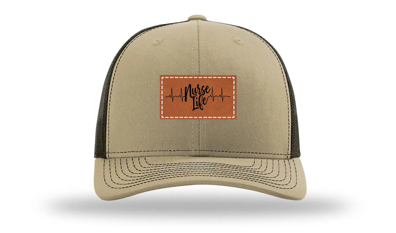 Nurse Life Leather Patch Richardson 112 Hat - Image 24