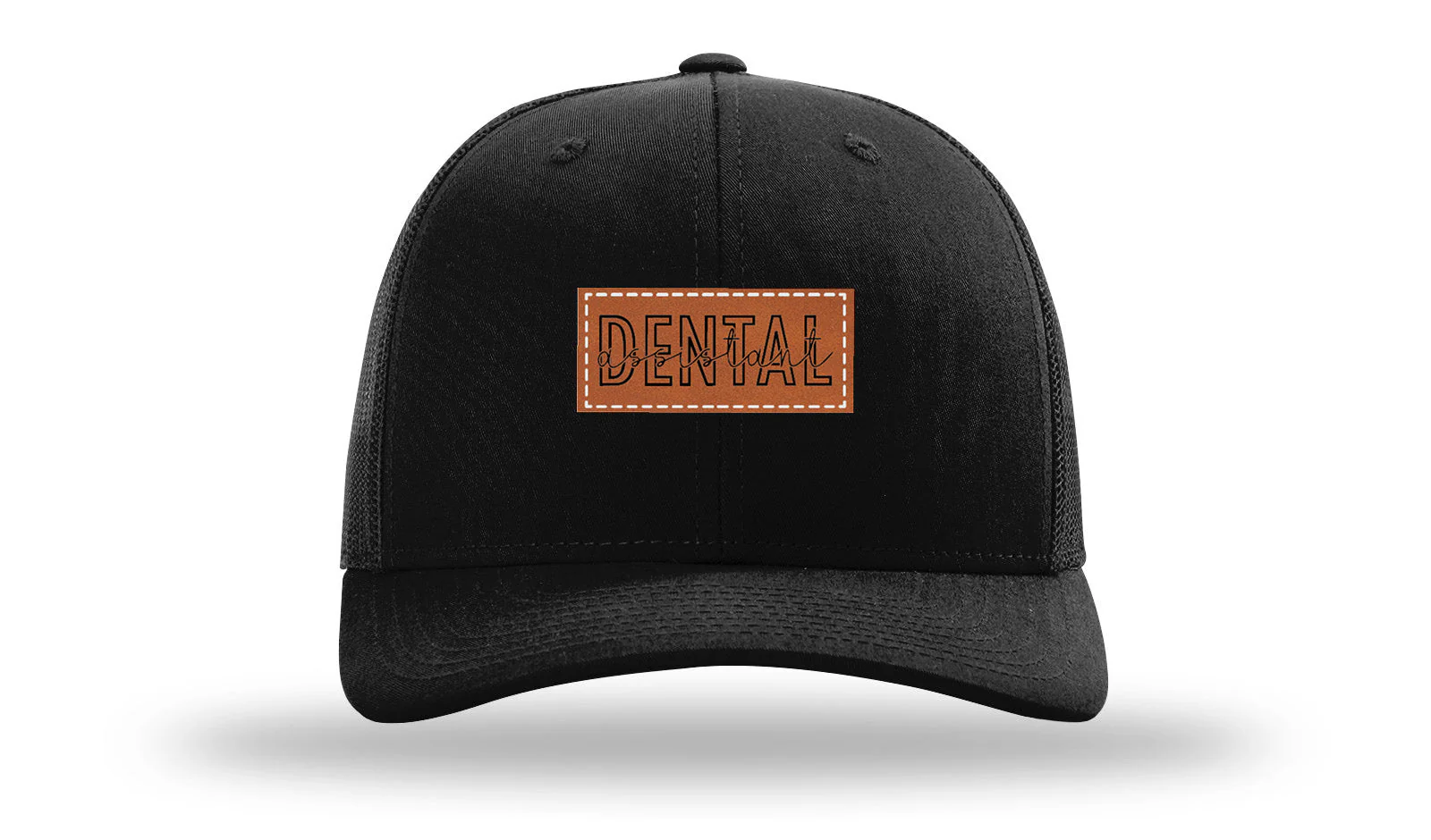 Dental Assistant Leather Patch Richardson 112 Hat