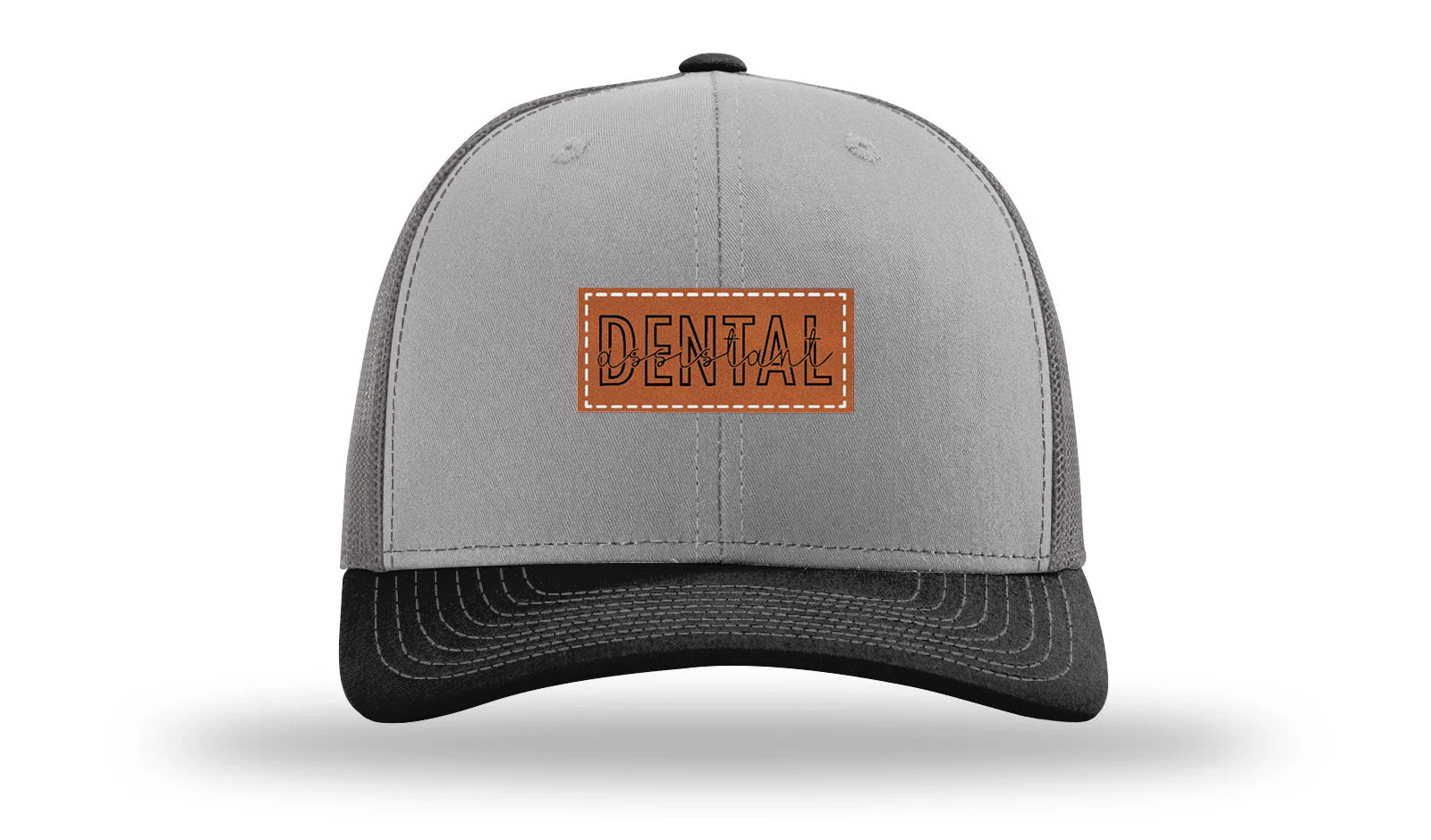 Dental Assistant Leather Patch Richardson 112 Hat - Image 36