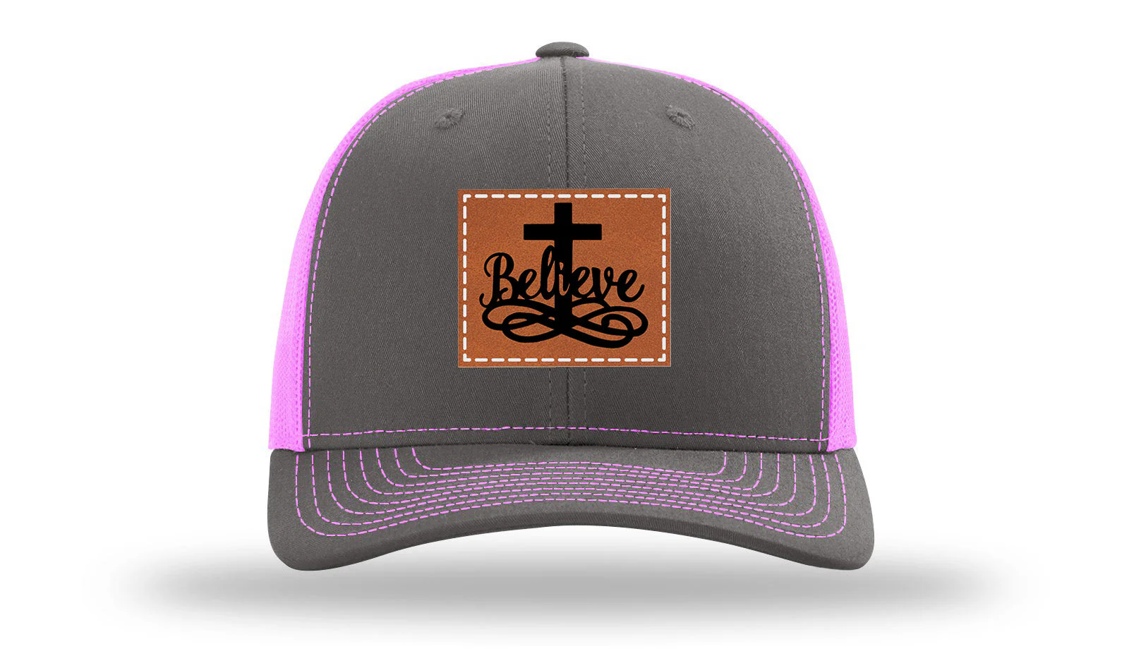 Believe Leather Patch Richardson 112 Hat - Image 15