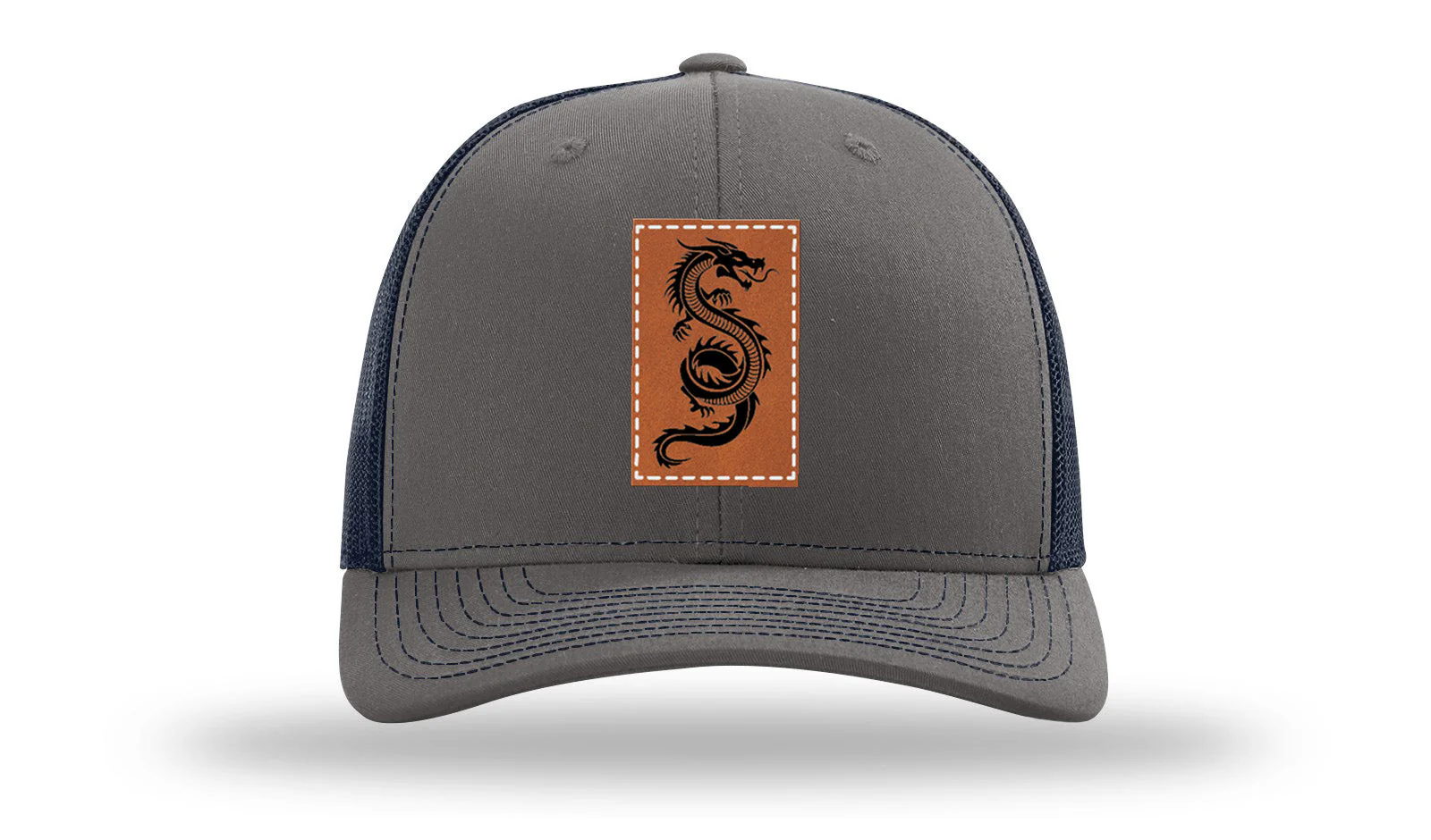 Dragon Leather Patch Richardson 112 Hat - Image 13