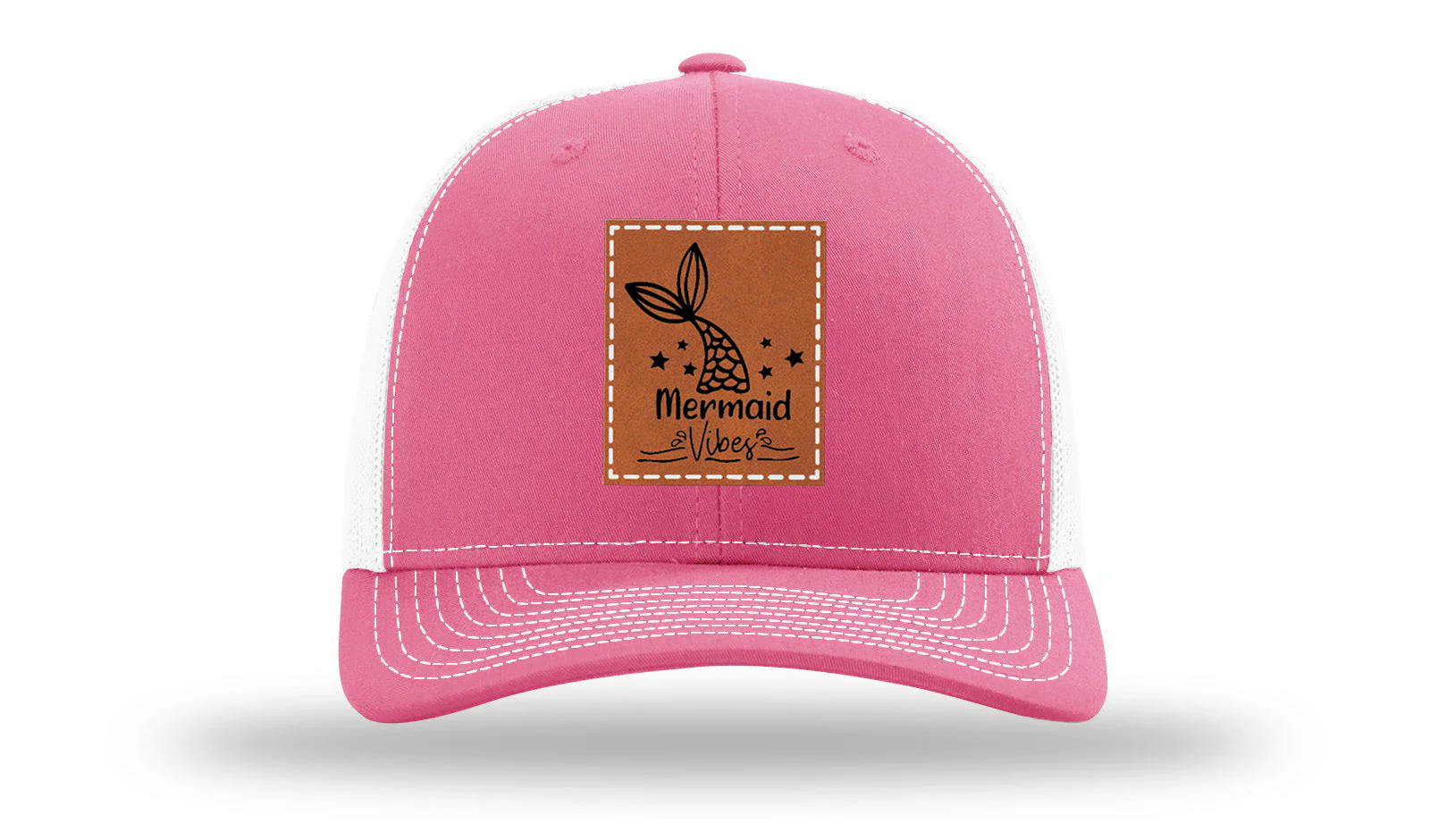 Be A Mermaid Leather Patch Richardson 112 Hat - Image 23