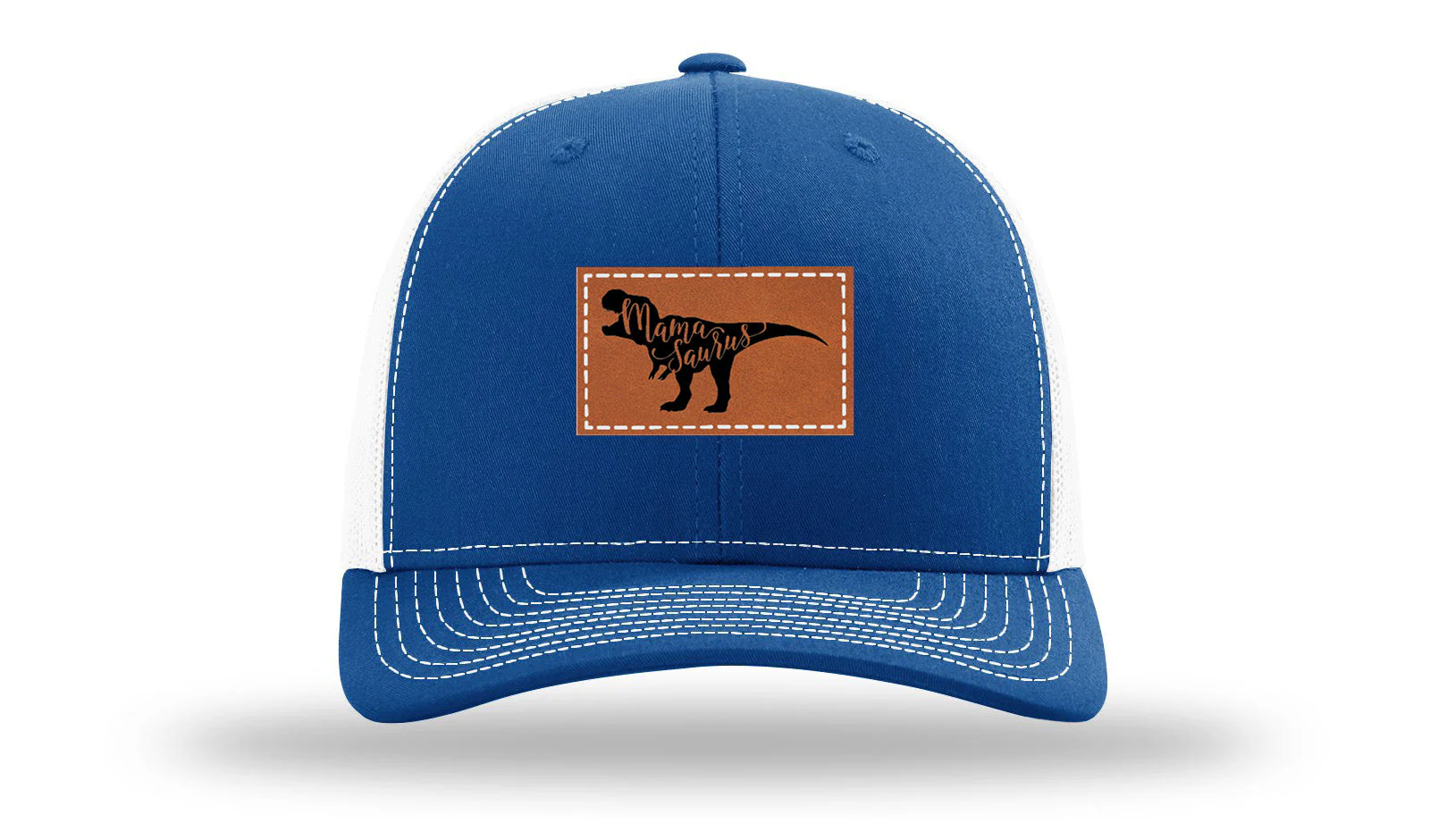Mamasaurus Leather Patch Richardson 112 Hat - Image 32