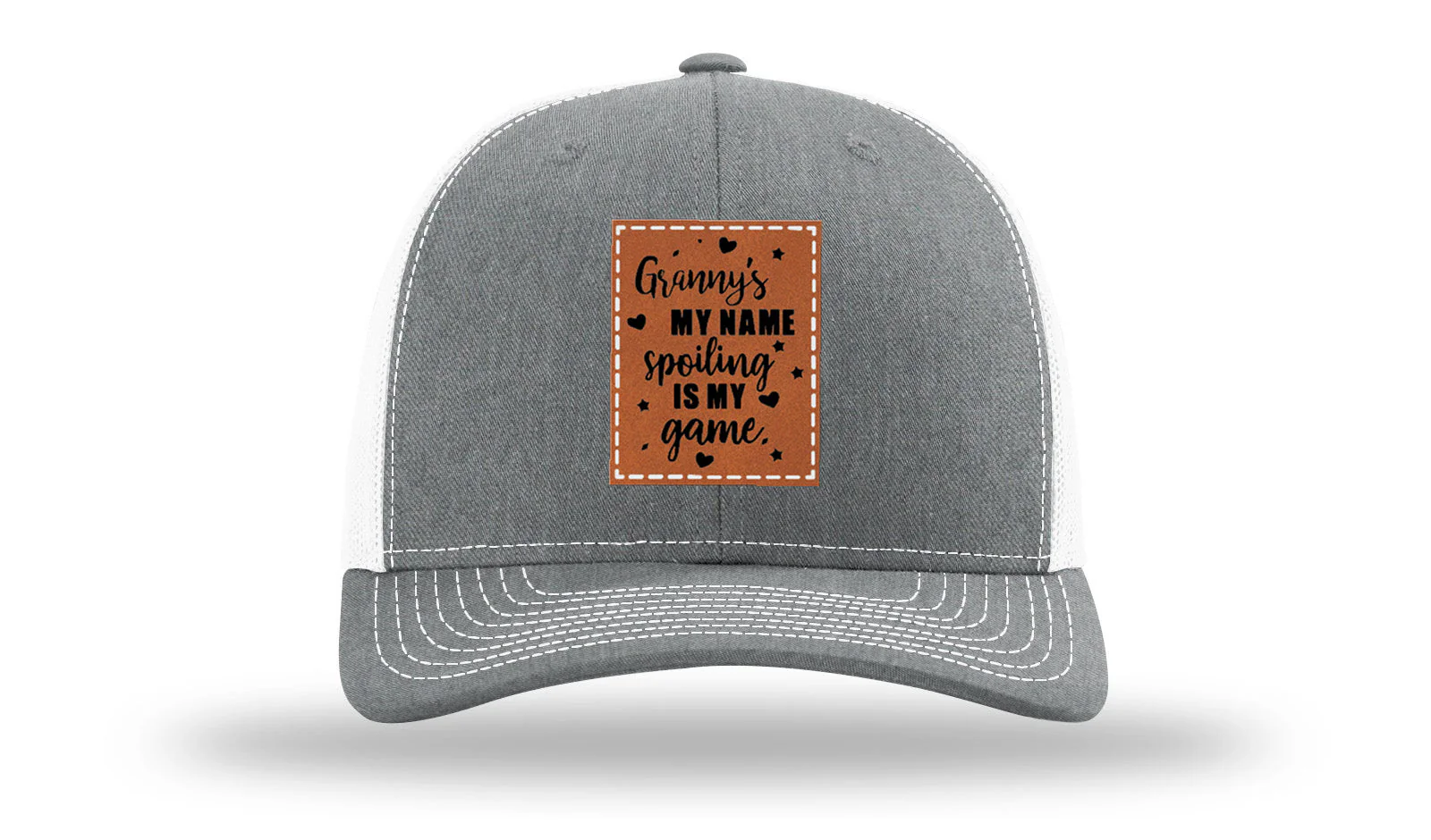 Granny's My Name Leather Patch Richardson 112 Hat - Image 21