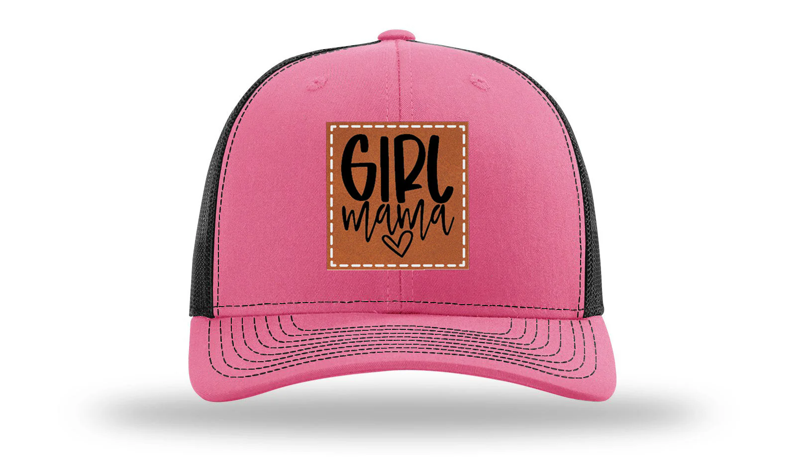 Girl Mama Leather Patch Richardson 112 Hat - Image 22