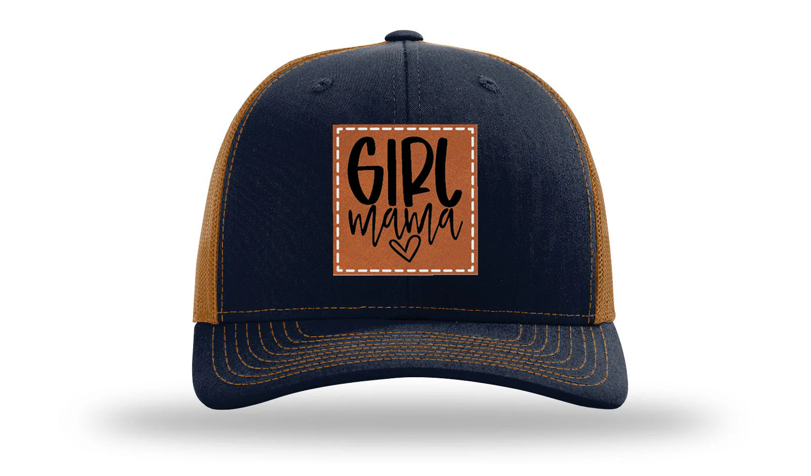 Girl Mama Leather Patch Richardson 112 Hat - Image 26
