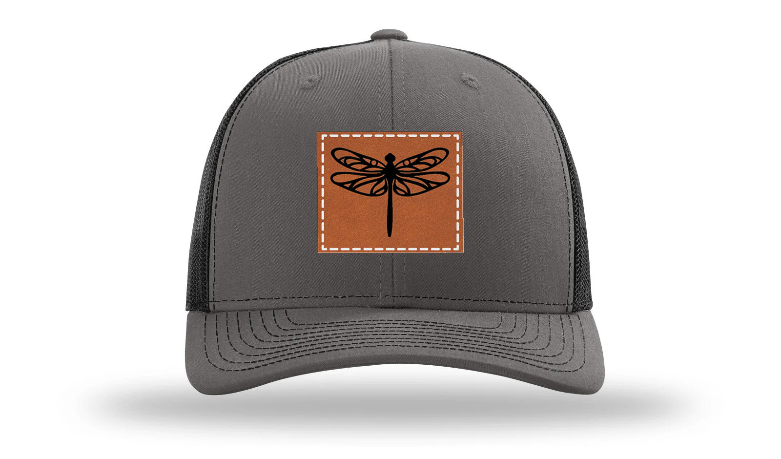 Dragonfly Leather Patch Richardson 112 Hat - Image 11