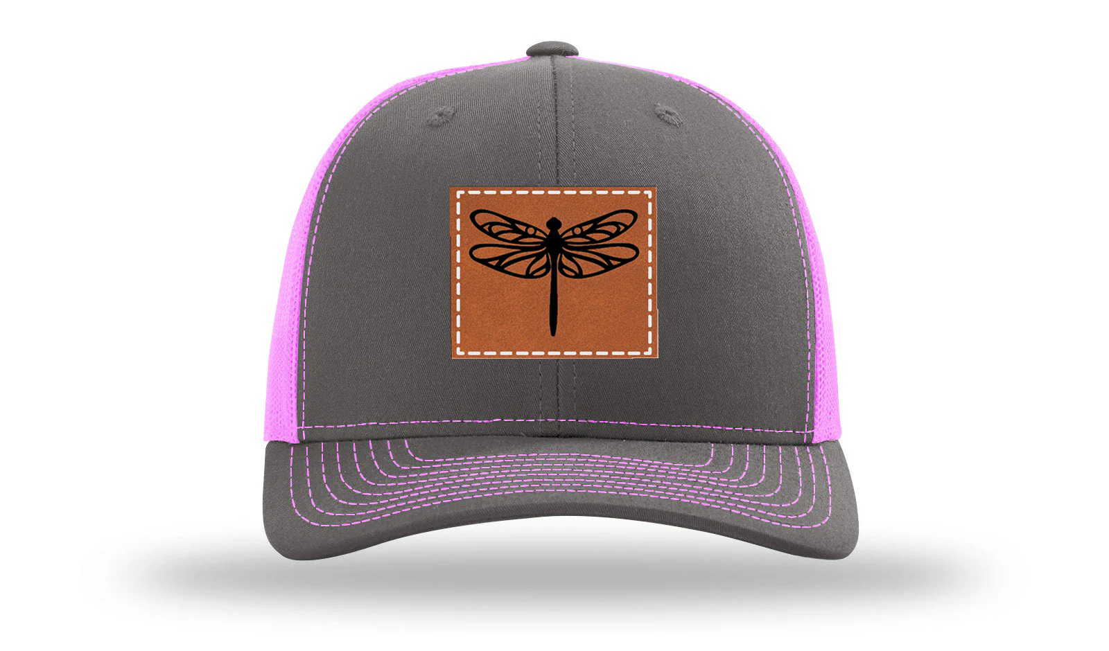 Dragonfly Leather Patch Richardson 112 Hat - Image 15