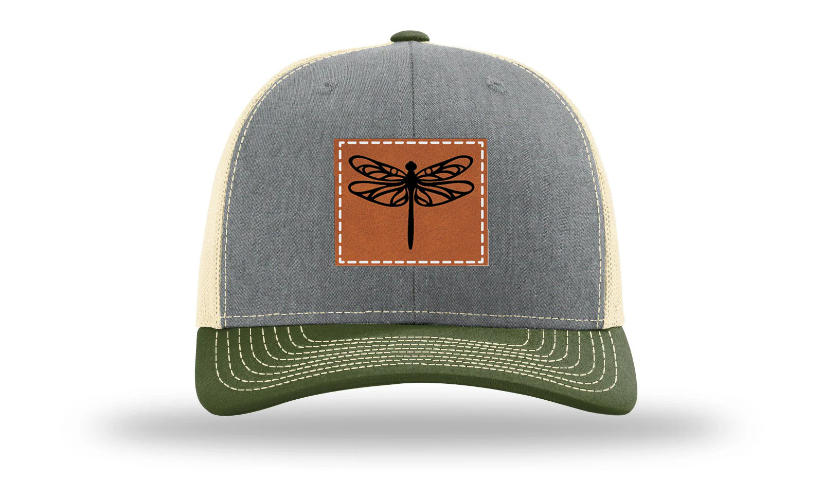 Dragonfly Leather Patch Richardson 112 Hat - Image 38