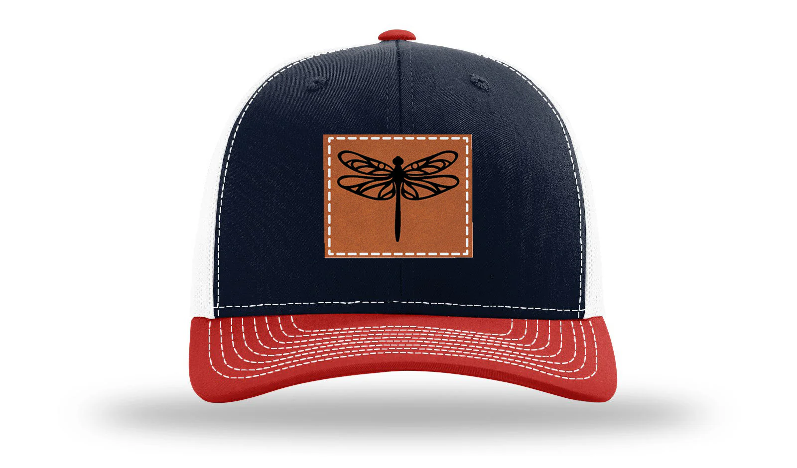 Dragonfly Leather Patch Richardson 112 Hat - Image 40
