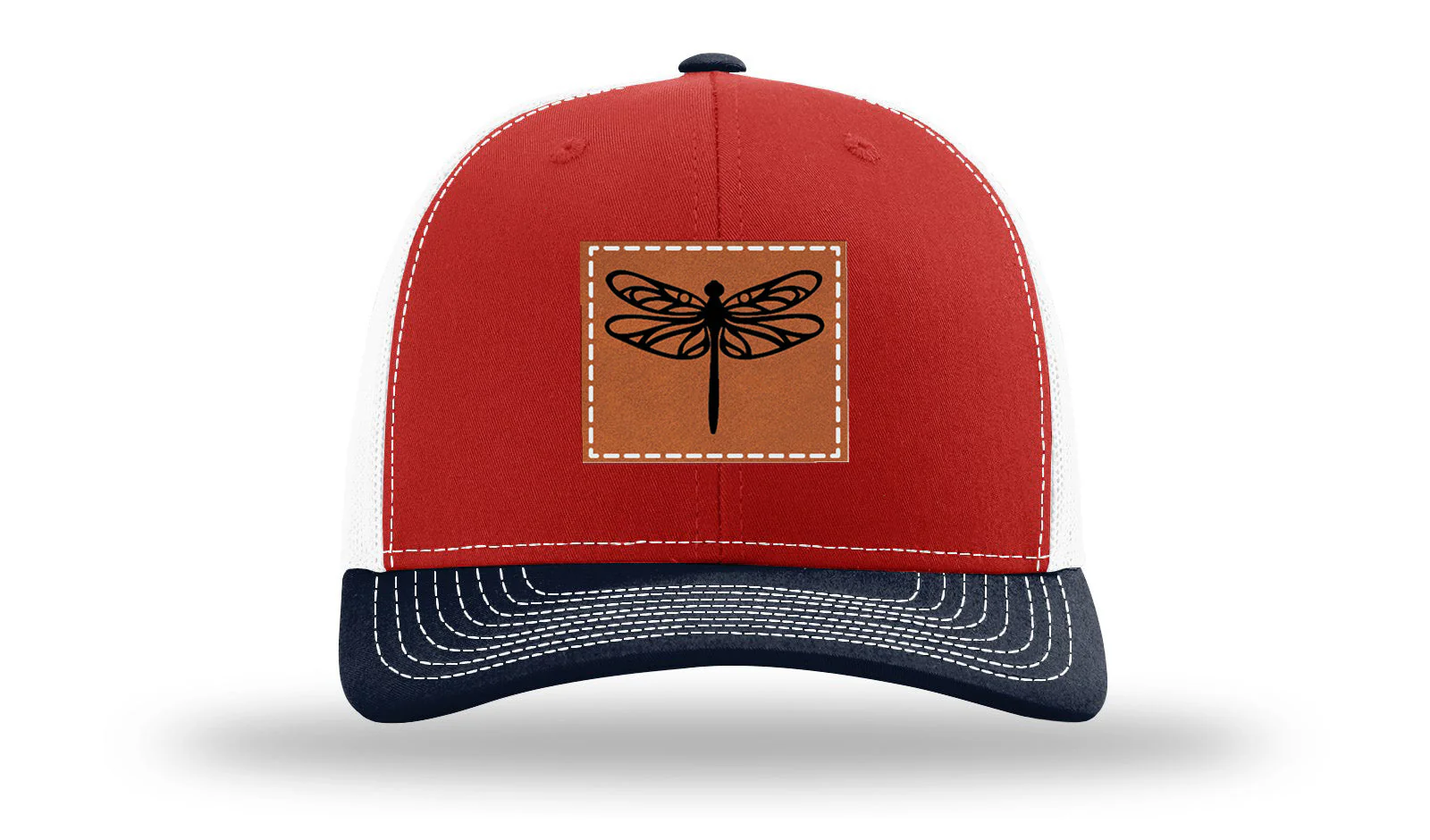 Dragonfly Leather Patch Richardson 112 Hat - Image 41
