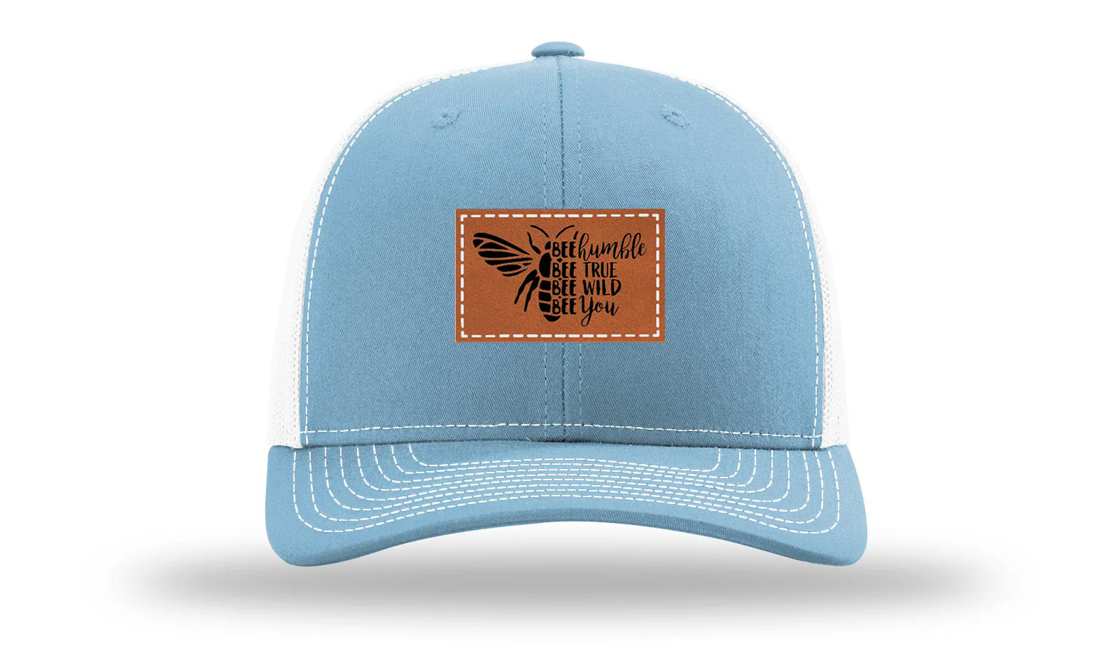 Bee Humble Leather Patch Richardson 112 Hat - Image 19