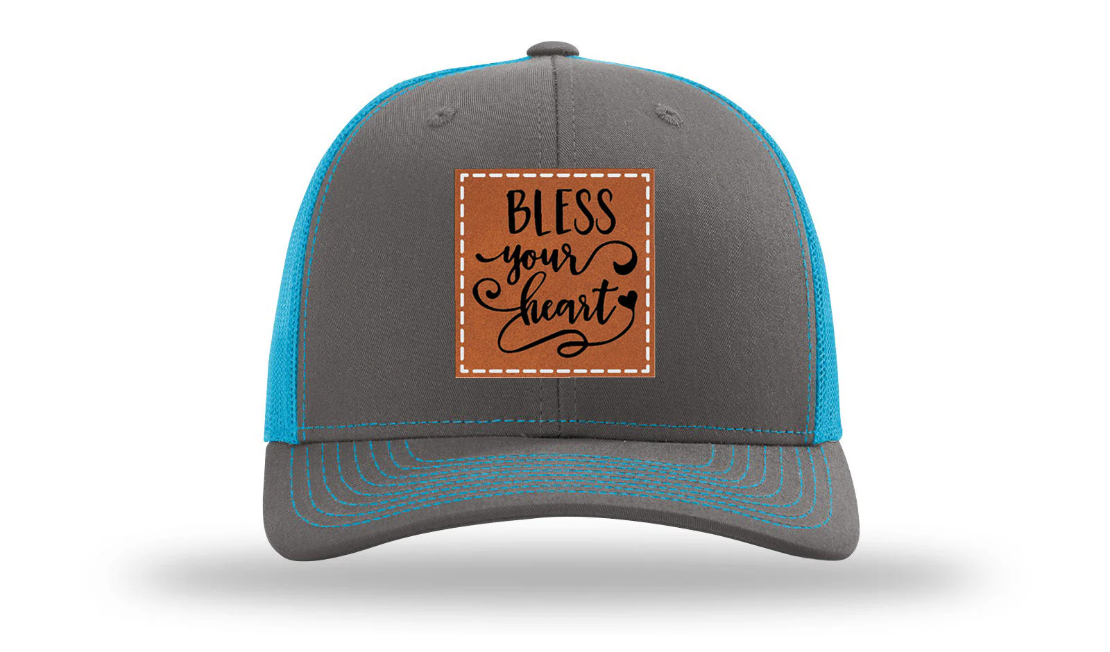 Bless Your Heart Leather Patch Richardson 112 Hat - Image 14