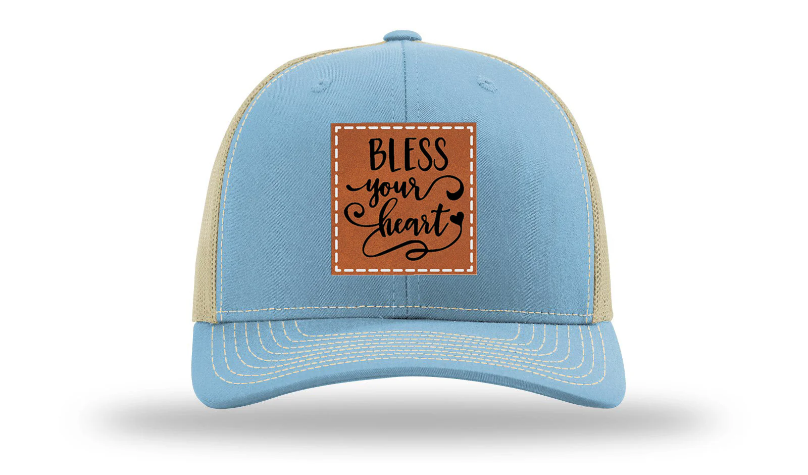 Bless Your Heart Leather Patch Richardson 112 Hat - Image 18