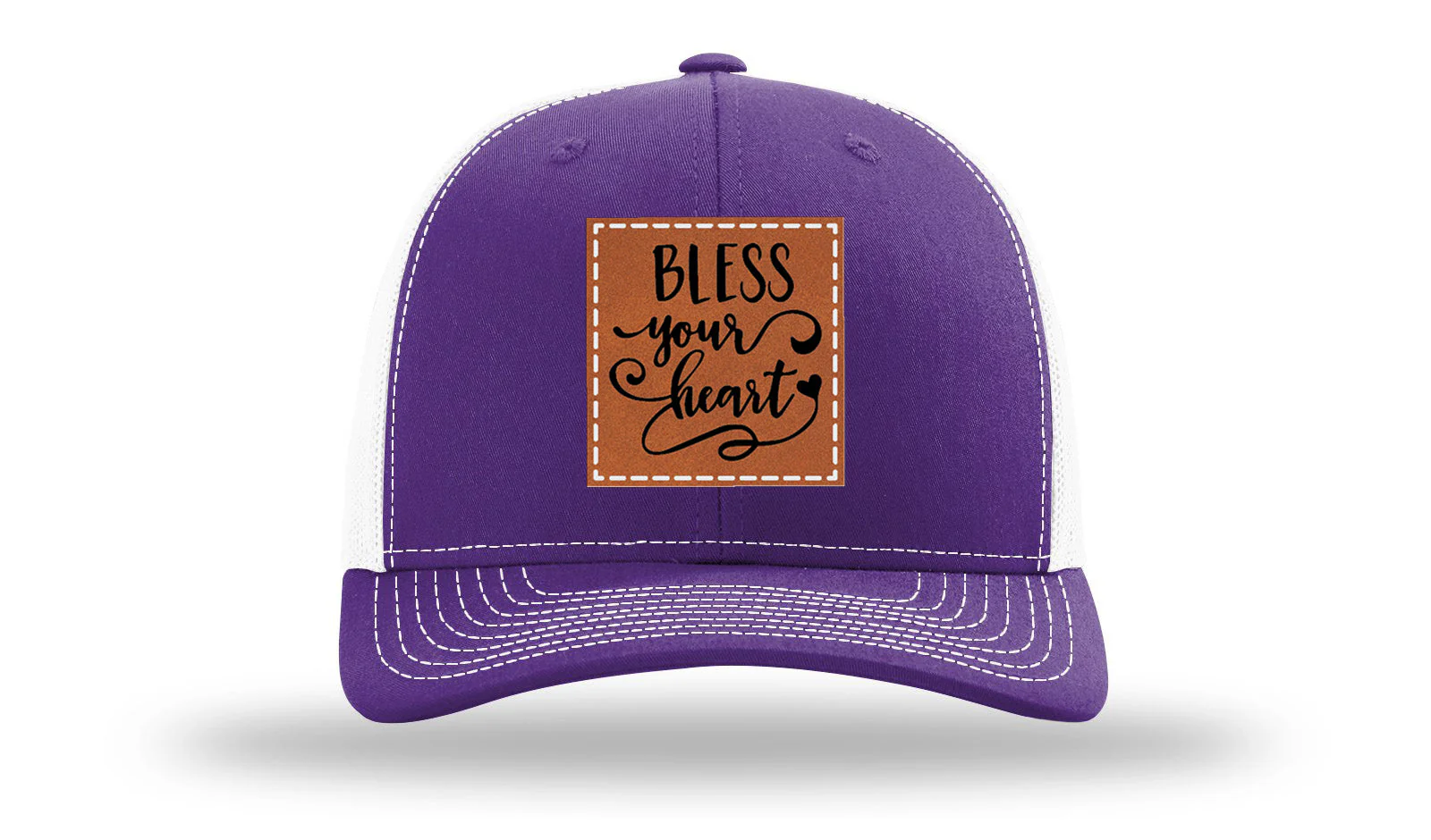 Bless Your Heart Leather Patch Richardson 112 Hat - Image 29