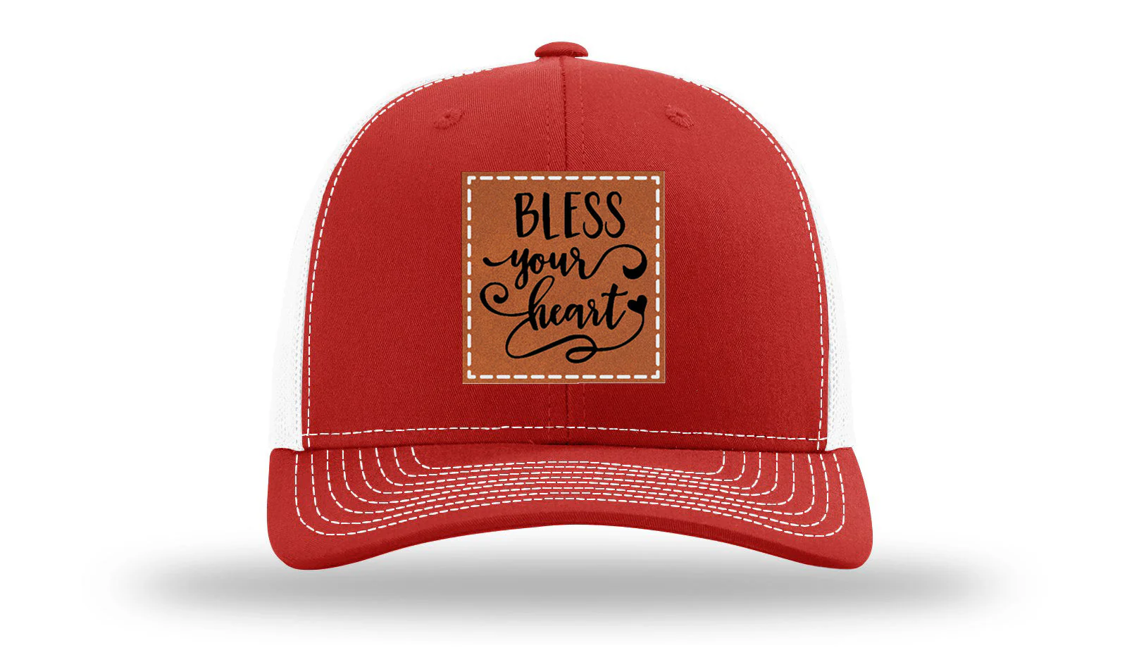 Bless Your Heart Leather Patch Richardson 112 Hat - Image 30