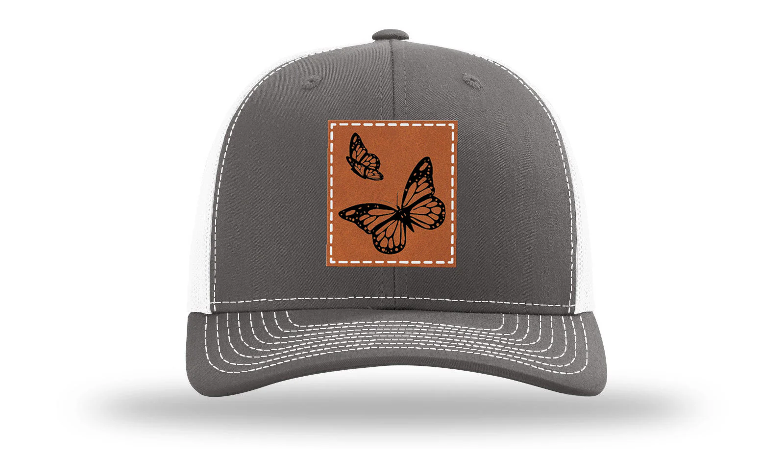 Butterflies Leather Patch Richardson 112 Hat - Image 16