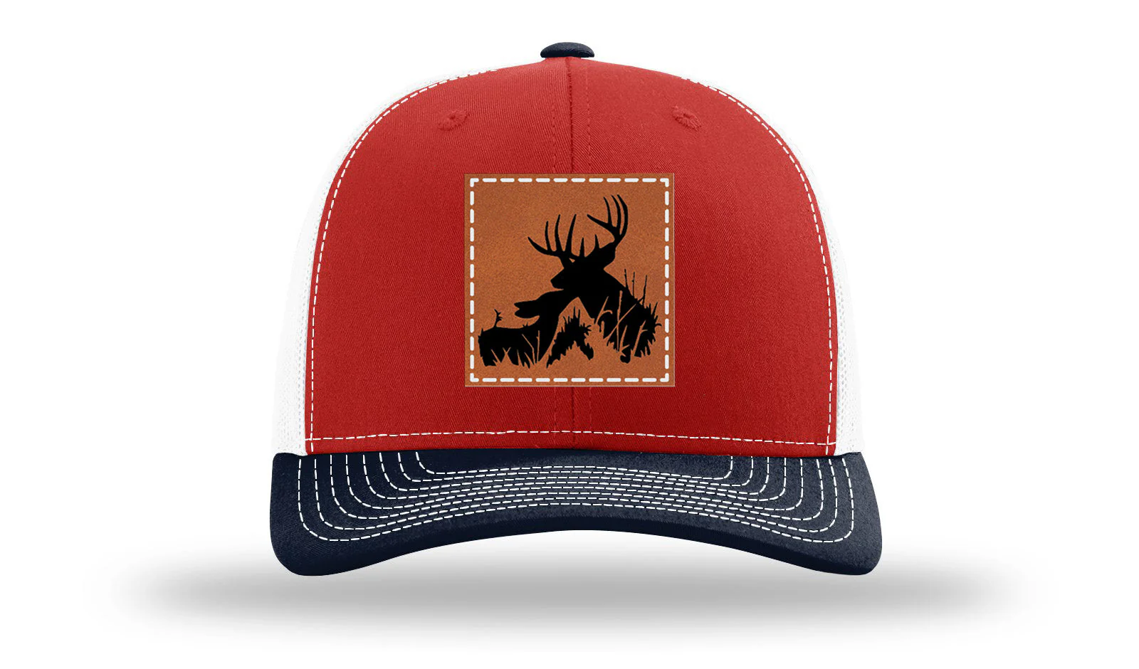 Buck Doe Leather Patch Richardson 112 Hat - Image 41