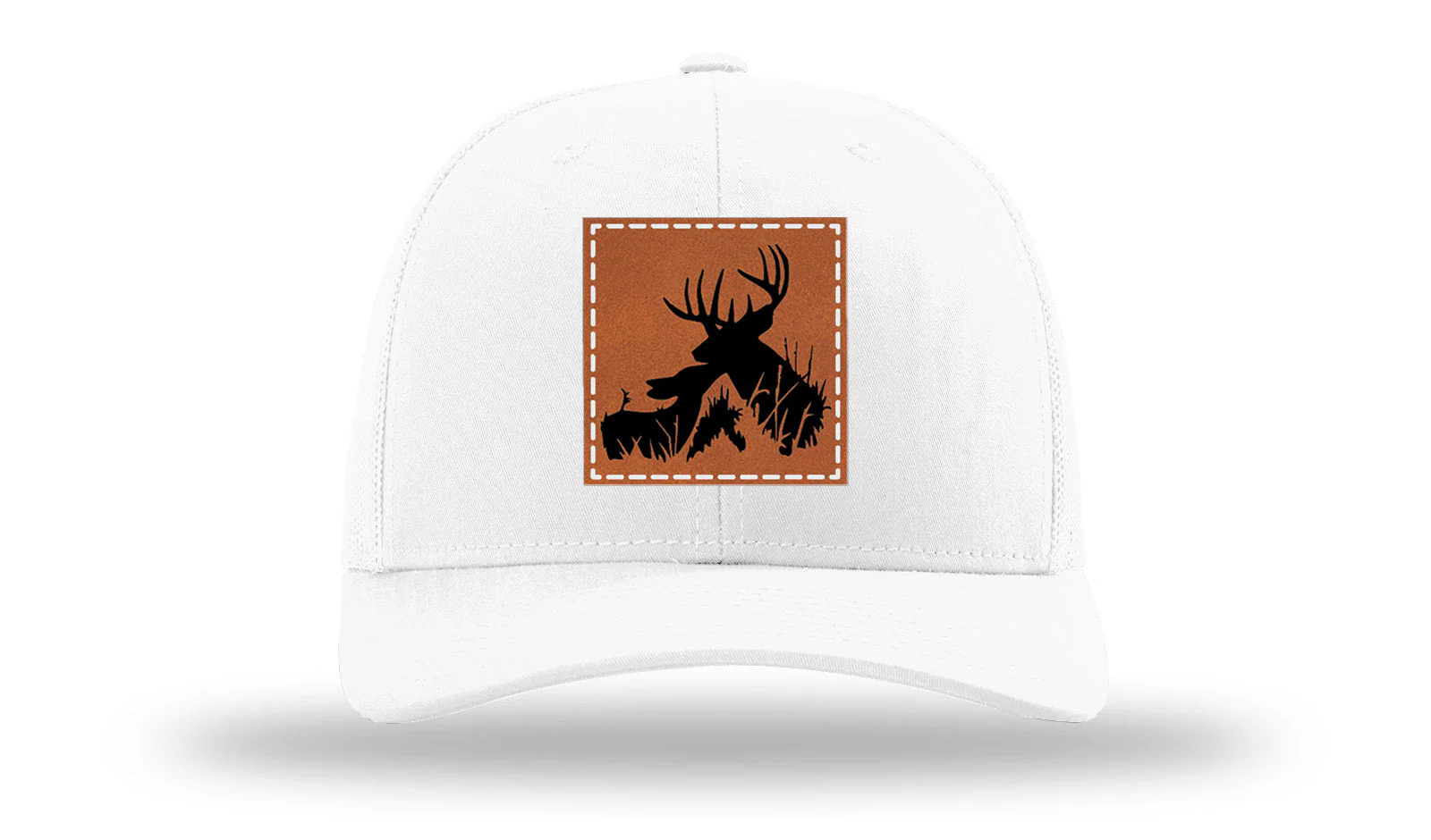 Buck Doe Leather Patch Richardson 112 Hat - Image 5