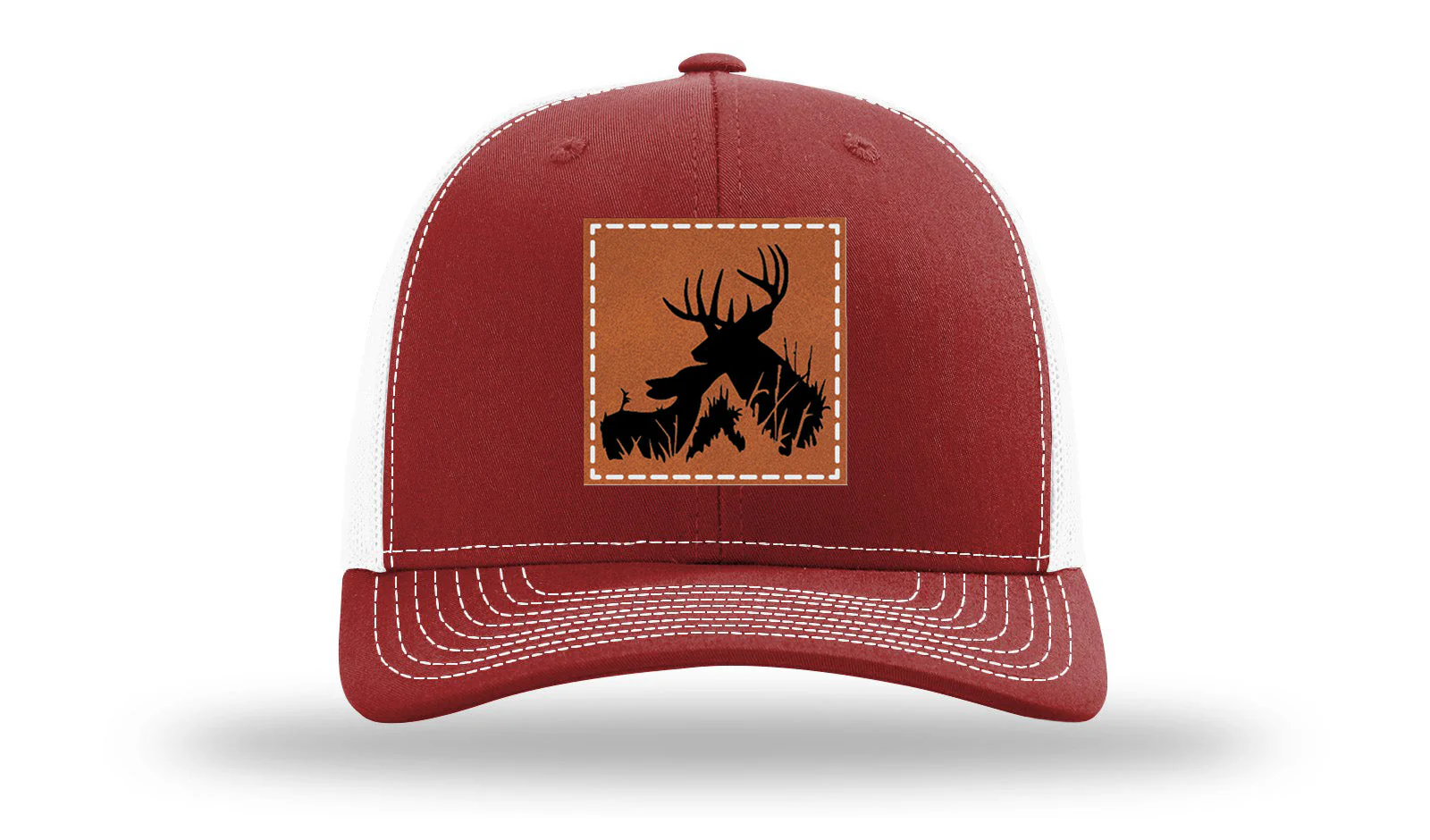 Buck Doe Leather Patch Richardson 112 Hat - Image 9