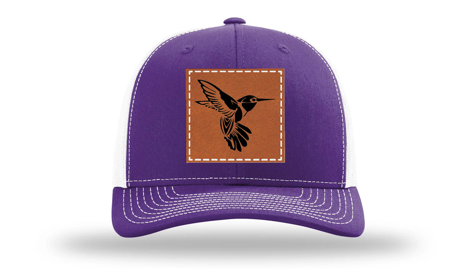 Hummingbird Leather Patch Richardson 112 Hat - Image 30