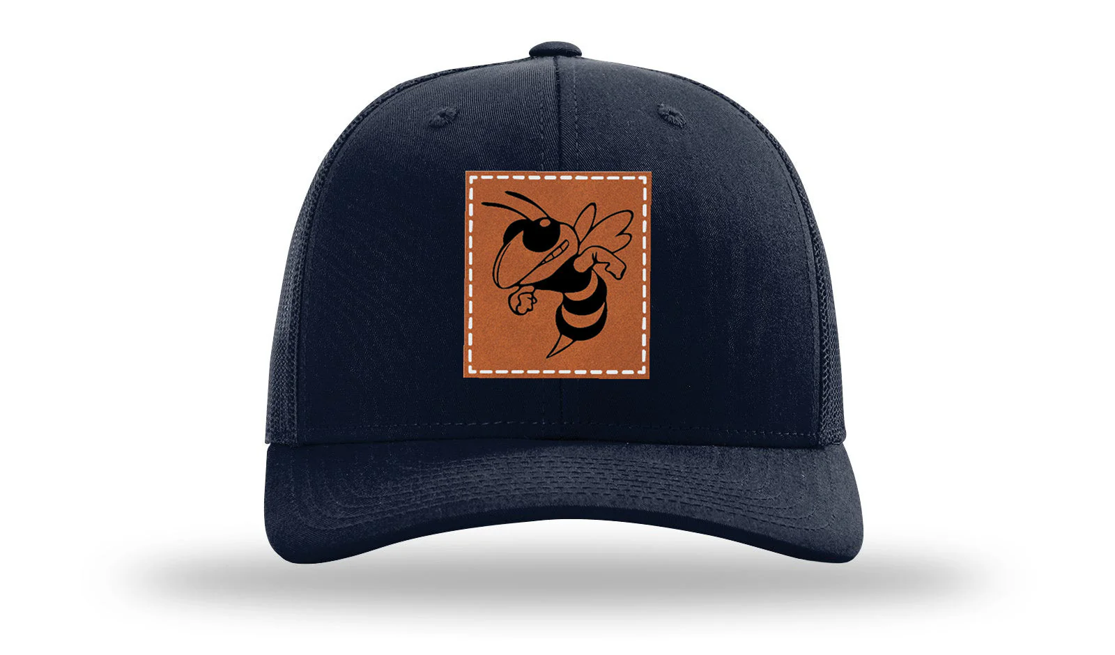 Hornet Leather Patch Richardson 112 Hat - Image 4