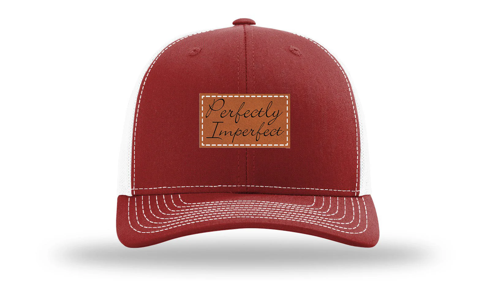Perfectly Imperfect Leather Patch Richardson 112 Hat - Image 9