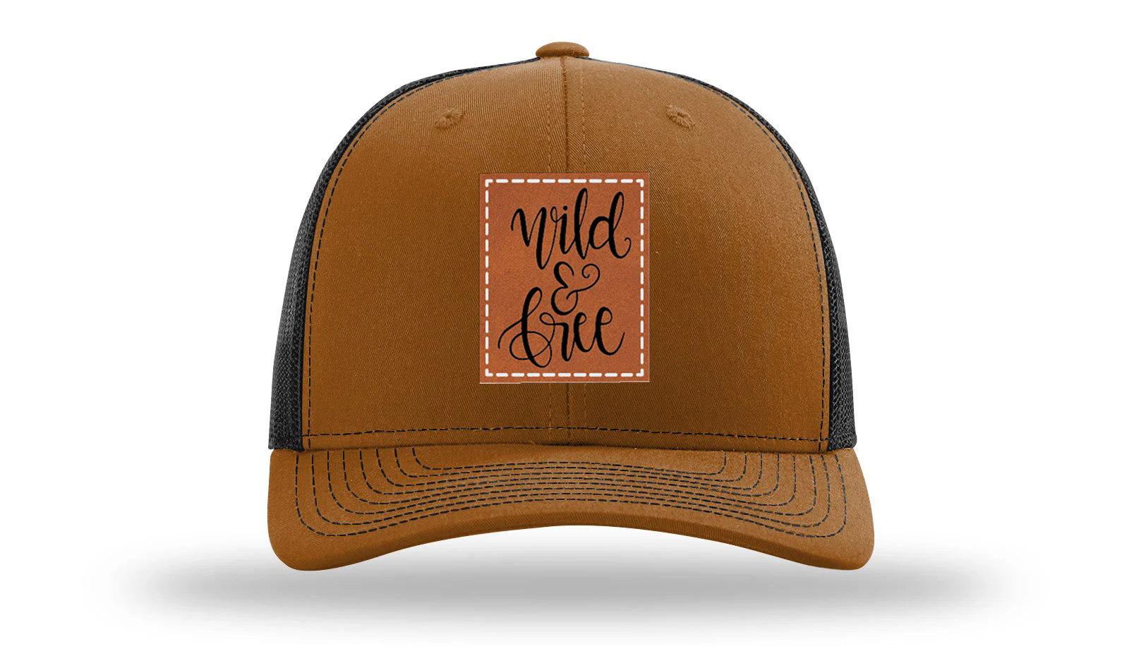Wild & Free Leather Patch Richardson 112 Hat - Image 10