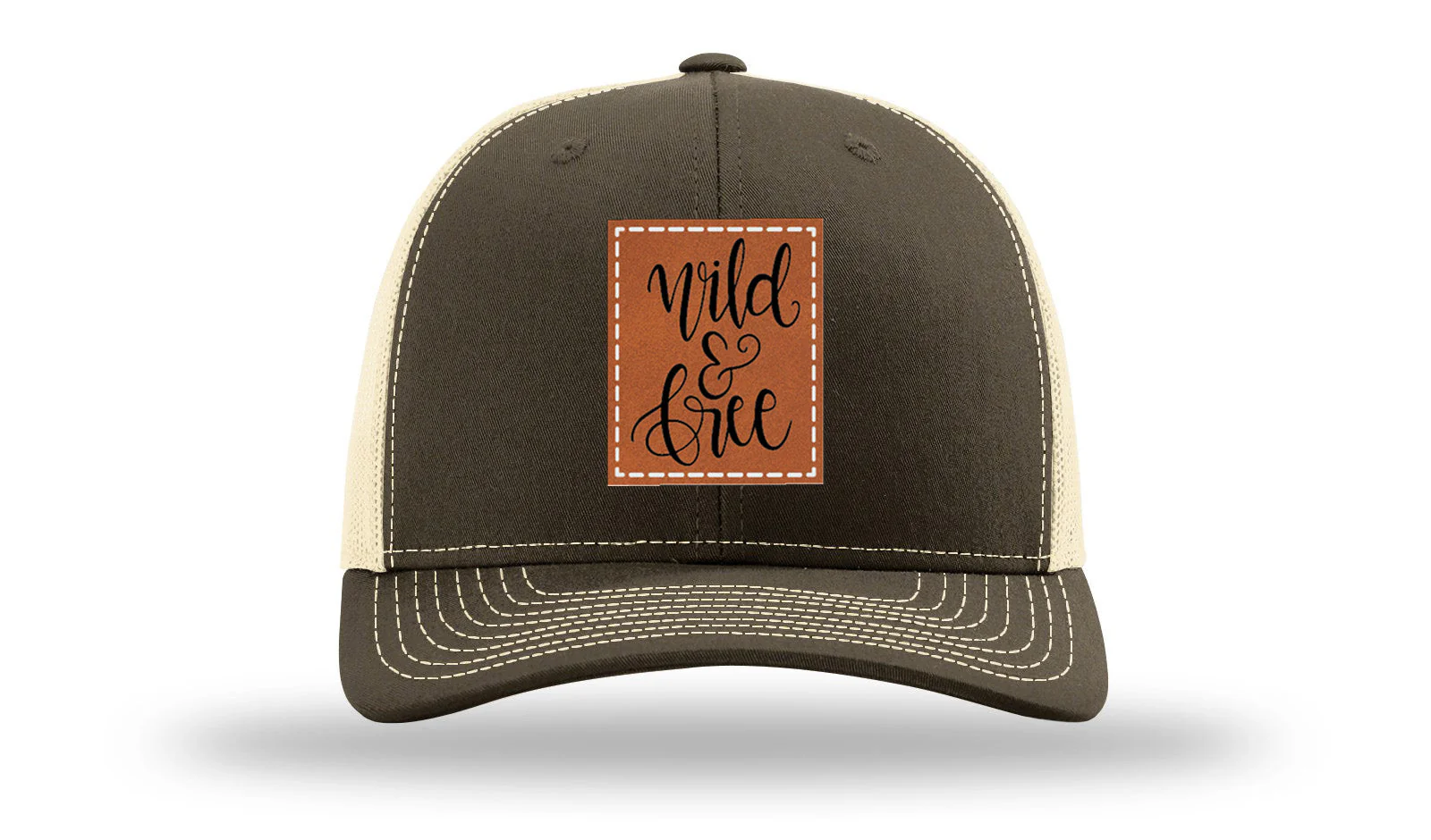 Wild & Free Leather Patch Richardson 112 Hat - Image 17