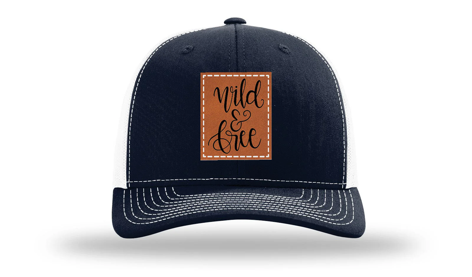 Wild & Free Leather Patch Richardson 112 Hat - Image 29