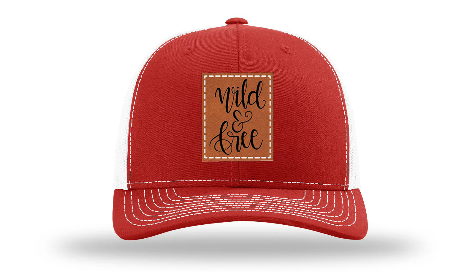 Wild & Free Leather Patch Richardson 112 Hat - Image 31