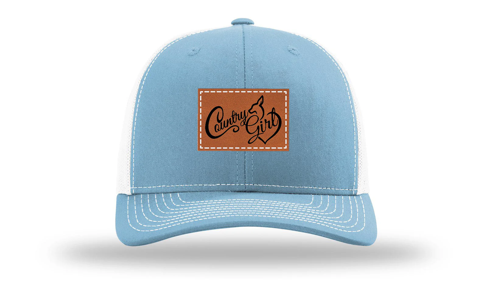 Country Girl Leather Patch Richardson 112 Hat - Image 19